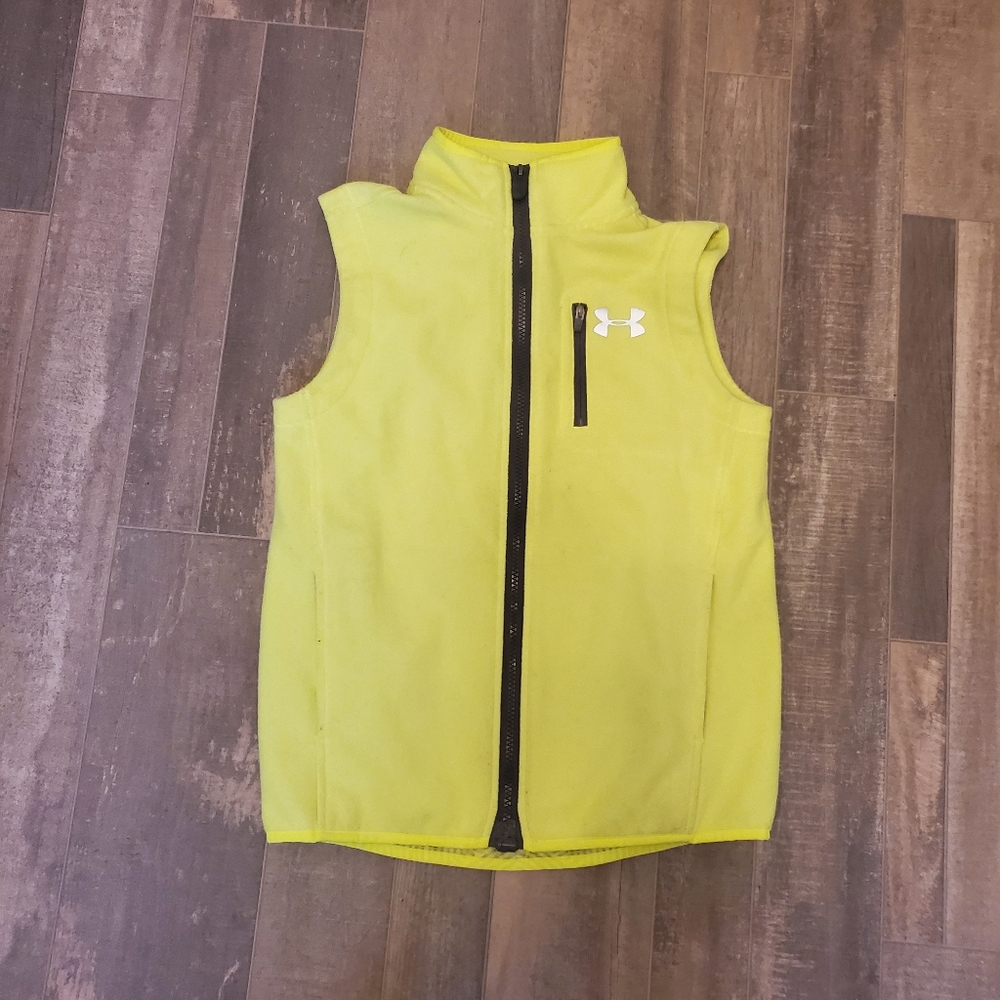 Under Armour ColdGear Thermal Performance Fleece Vest Youth Boy's Medium